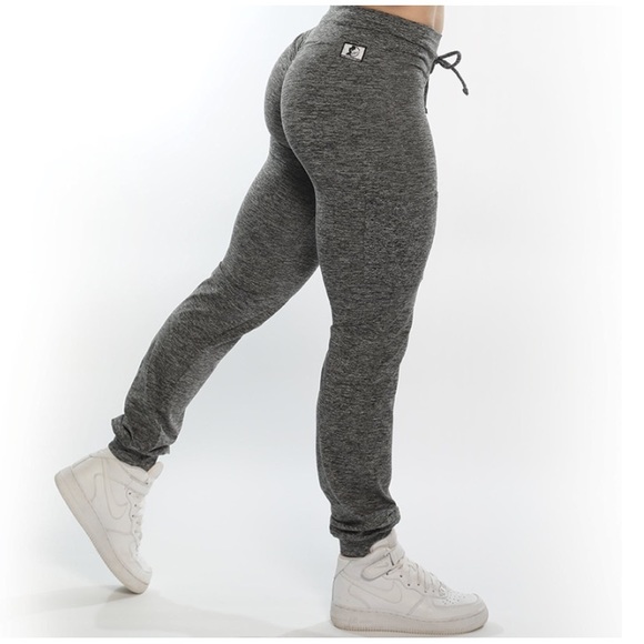 joggers with scrunch bottoms